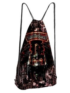 Мешок для обуви DRABS Мешок 7 Motorhead черный череп на коричневом