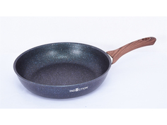 Сковорода 240мм с ручкой, АП линия "Granit Ultra Induction" (blue) сгги240а КМЗ