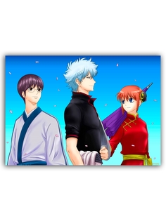 Магнит на холодильник DRABS Gintama аниме