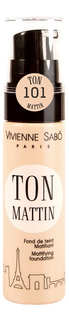 Тональный крем Vivienne Sabo fond de teint Matifiant Ton Mattin тон 103