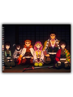 Альбом для рисования DRABS Kimetsu no Yaiba аниме