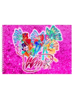 Альбом для рисования DRABS Winx Феи-бабочки