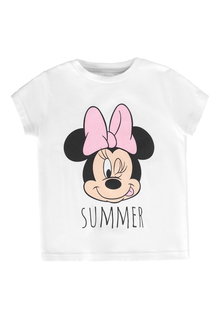 Пижама детская Minnie Mouse SS22MM09 цв. белый, розовый р. 98