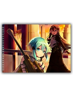 Альбом для рисования DRABS Аниме Sword Art online 2 сезон