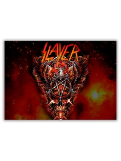 Магнит на холодильник DRABS большой - A4, Slayer