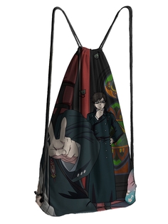 Мешок для обуви DRABS Мешок 19 Аниме синий экзорцист