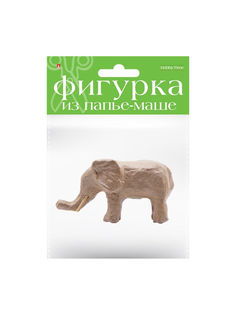Фигурка из папье-маше. "СЛОН" 4,5x13x7 см Hobby Time