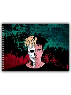 Альбом для рисования DRABS Рэпер xxxtentacion (Skull)