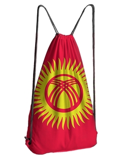 Мешок для обуви DRABS Мешок 27 Кружка 3D Флаг Киргизии