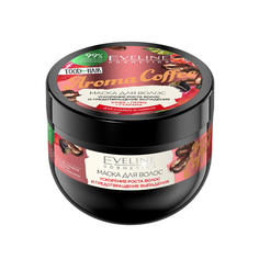 Маска для волос Eveline Cosmetics Aroma Сoffee ускорение роста и против выпадения 500 мл