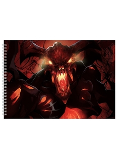 Альбом для рисования DRABS Dota2 Shadow Field