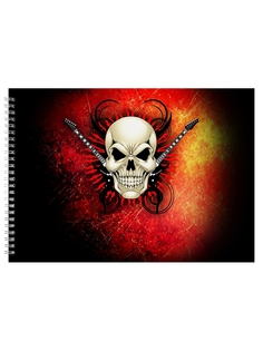 Альбом для рисования DRABS Rock skull