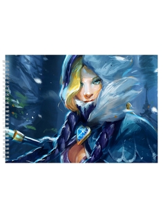 Альбом для рисования DRABS Девушка Crystal Maiden