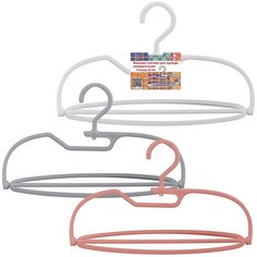 Вешалка-плечики для одежды универсальная. Размер 42-44. 3цв NEW VL26-98 Home Novelties Limited