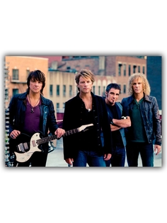 Альбом для рисования DRABS Bon Jovi группа 1