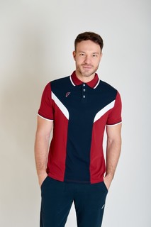 Футболка-поло мужская Forward m13250g-nc201 бордовая XS