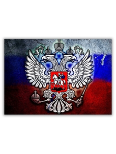Магнит на холодильник DRABS большой - A4, Герб