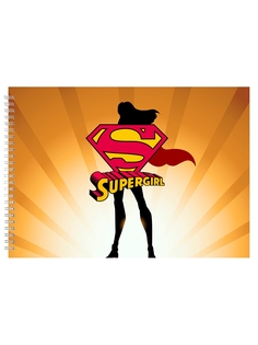 Альбом для рисования DRABS SUPERGIRL