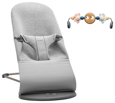 Шезлонг Babybjorn 0060.72 и игрушка 0805.10 6060.73 BabybjÖrn