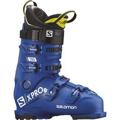Горнолыжные ботинки Salomon X Pro 130 2019, raceblue/acid green, 25.5