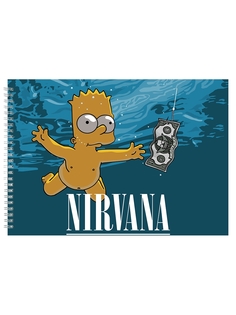 Альбом для рисования DRABS Simpsons NEVERMIND