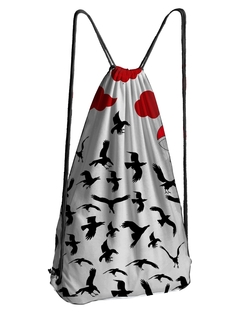 Мешок для обуви DRABS Мешок 32 Аниме облока и птицы