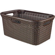 Корзина для белья Curver Jute 46 л коричневая