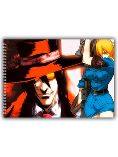 Альбом для рисования DRABS Hellsing Виктория и Алукард