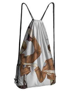 Мешок для обуви DRABS Мешок 23 Атака титанов Ханджи и Жан