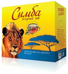 Чай черный кенийский гранулированный Симба Вечерний 250 гр Simba