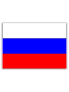 Магнит на холодильник DRABS большой - A4, Флаг России