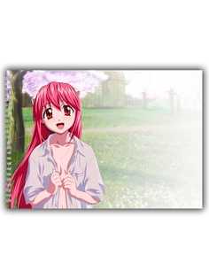 Альбом для рисования DRABS Люси, Эльфийская песнь, Elfen Lied