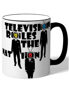 Кружка DRABS Television rules, Телевизор управляет
