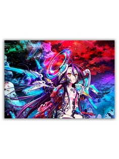 Магнит на холодильник DRABS малый - A5, No Game No Life Zero
