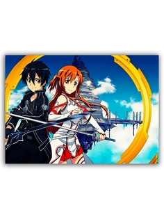 Магнит на холодильник DRABS Аниме Sword Art online 3