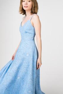 Платье женское adL 12434280000 голубое 48