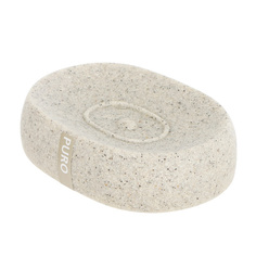 Мыльница Wenko sanitary puro светло-серая