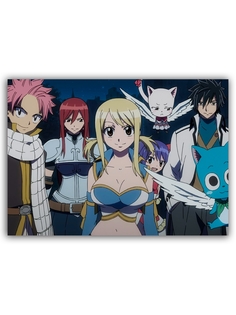 Магнит на холодильник DRABS Fairy Tail фильм 2006