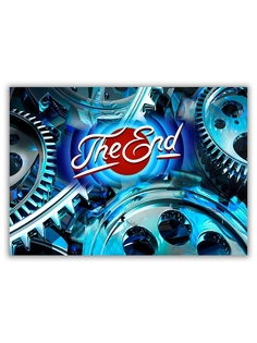 Магнит на холодильник DRABS большой - A4, The End!