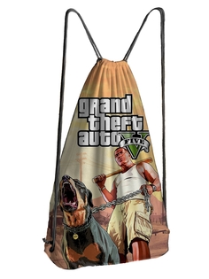 Мешок для обуви DRABS Мешок 6 Мужик с ротвейлером