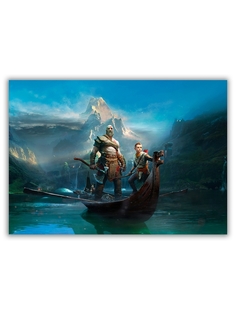 Магнит на холодильник DRABS малый - A5, God of war