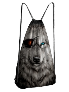 Мешок для обуви DRABS Мешок 11 Волк с повязкой