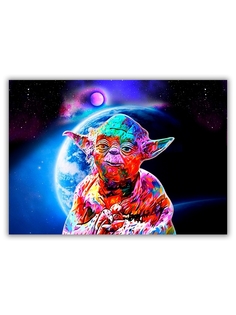 Магнит на холодильник DRABS малый - A5, Yoda