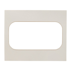 Рамка Стокгольм для розетки 2-местная белая EKF PROxima