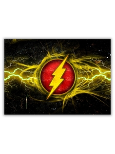 Магнит на холодильник DRABS большой - A4, Flash