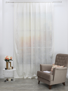 Штора Amore Mio Тергалет однотонный 200x270, шампань, 1 шт.