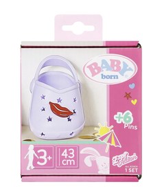 Обувь для куклы Zapf Creation Босоножки Baby Born, 43 см
