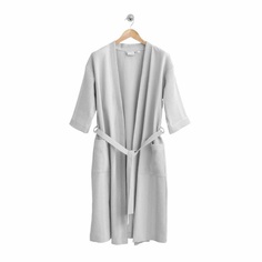 Халат Verossa Classic хлопковый серый р. L