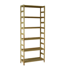 Стеллаж Дом мебели из сосны Весури 800х330х1920 6 полок