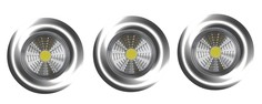 Фонарь-подсветка светодиодный REV-Ritter Pushlight 3Pack (комплект из 3-ех шт.)